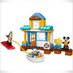 Lego Mickey & Friends Beach House 10827 Duplo Disney Jr complete